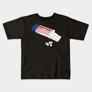 United States of anxiety Kids T-Shirt